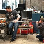 Jasper glass blowing