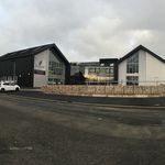 January 2019 landscaping front of museum