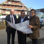 28.10.15 Graham Knowles, Khurshid Ahmed and Meriel Harris