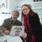 Kari and Erwin Eisch with book